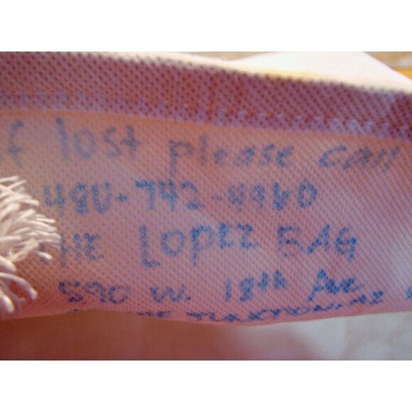 Hello Sunshine Print Beach Tote Shopping Bag Bright Glitter Double Rope Handle - Picture 5 of 11